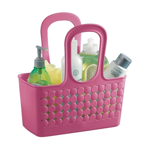 InterDesign / Корзина малая длинные ручки лесная ягода 28х13х30 см (100180)