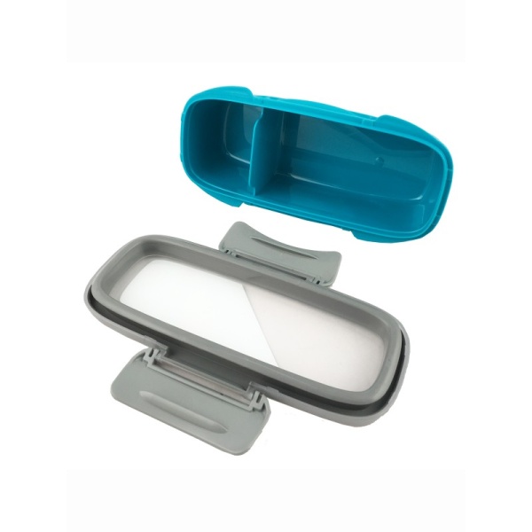 DECOR / Ланч-бокс GO с разделителем 500мл, бирюза (101156)