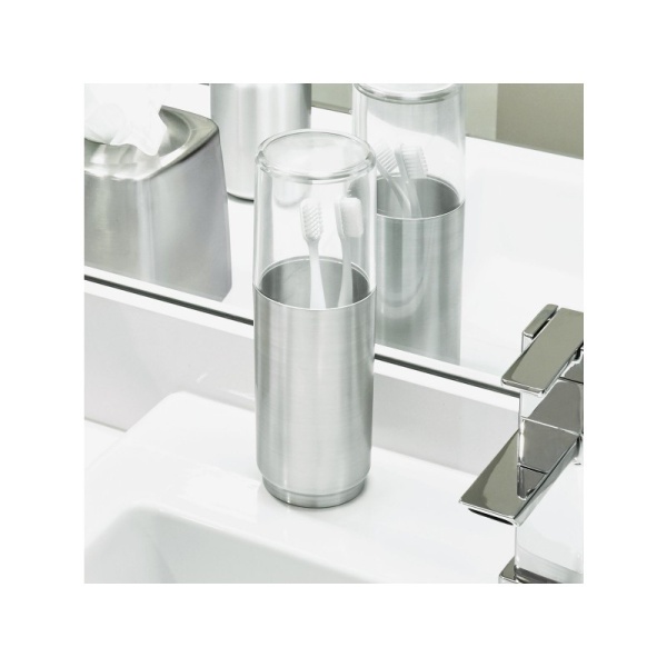 InterDesign / Контейнер для зубных щеток Austin пластик/сталь (100820)