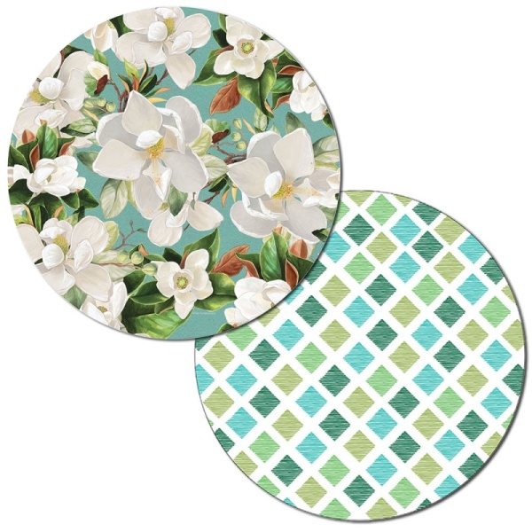 Conimar / Комплект сервировочных салфеток "Цветущая магнолия" 2 шт диаметр 35см (100953)