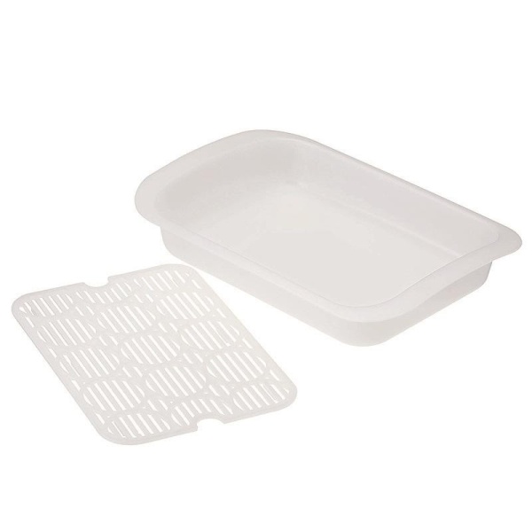 Inomata / Сушилка для стаканов БЕЛЫЙ 27*18 (100572)