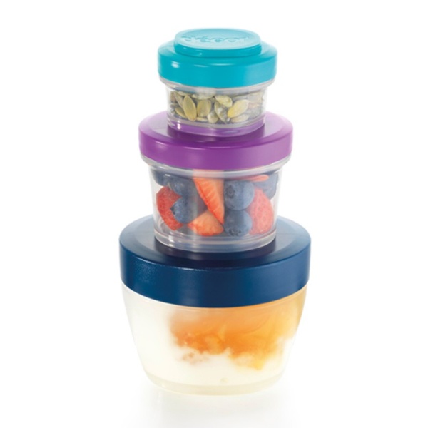 DECOR / Контейнер пищевой PREMIUM GO SNACK TUB модульный с завинчивающейся крышкой 300мл 1 шт (101095)