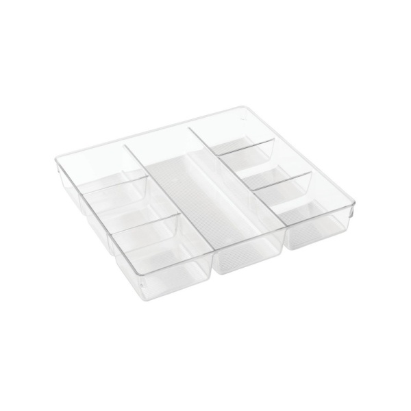 InterDesign / Органайзер LINUS универсальный 7 отделений 33х34х5,7см пластиковый (101270)