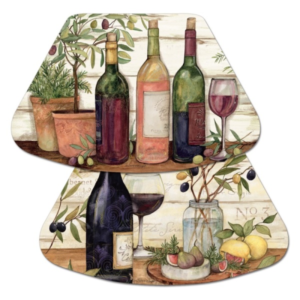 Conimar / Комплект сервировочных салфеток "Калифорнийские вина" 45х29см 4 шт (100959)