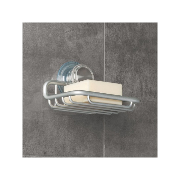 InterDesign / Мыльница Metro на присосках стальная (100834)