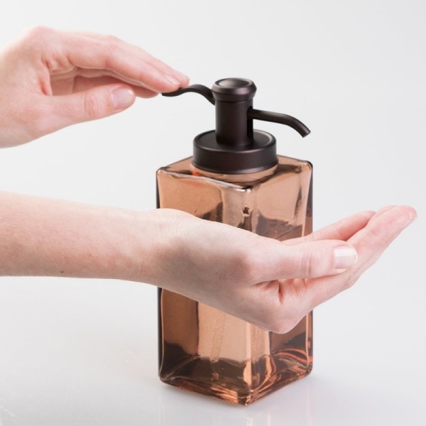 InterDesign / Диспенсер для жидкого мыла Casilla коричневая (100085)