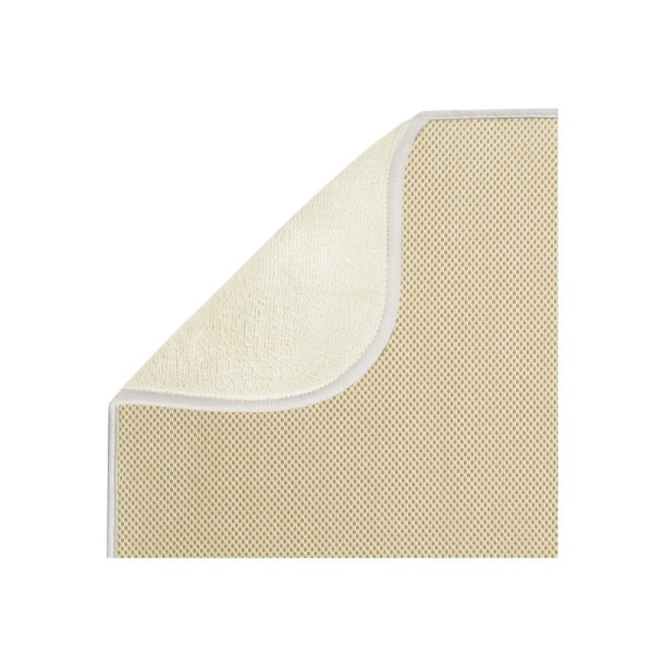 InterDesign / Коврик для сушки посуды микрофибра бежевый 45х40см (100884)