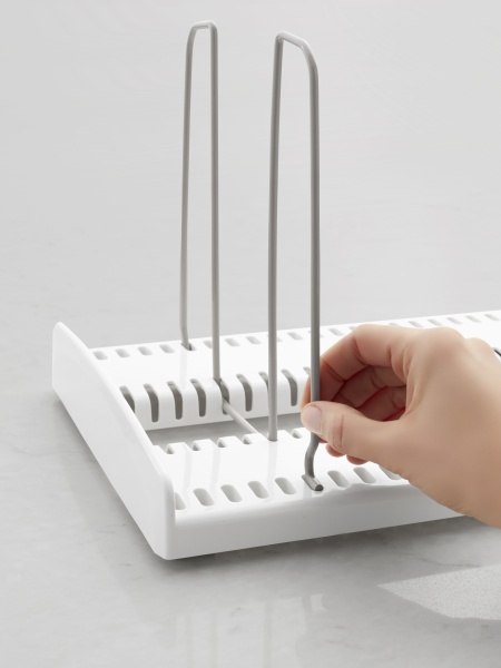 Подставка StoreMore раздвижная для крышек, разделочных досок, противней 23.5х30.5-54.9х21.3см (101535)