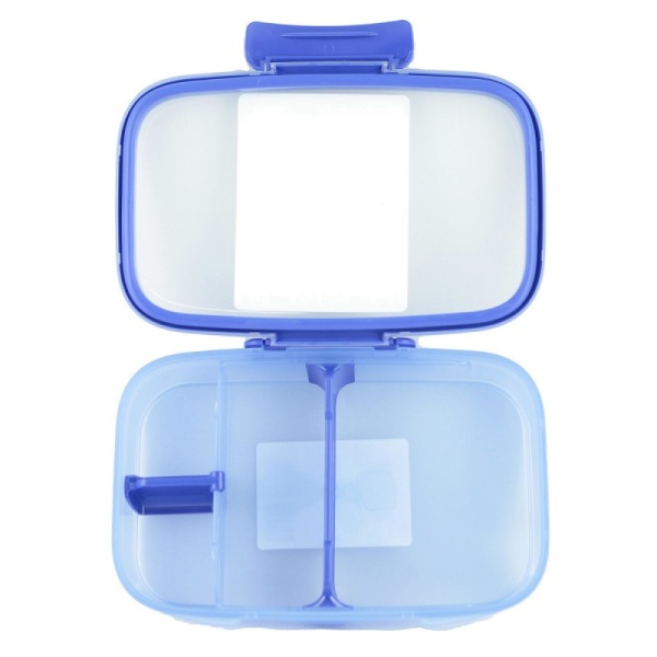 DECOR / Ланч-бокс GO BENTO с разделителем 2л, синий (101160)