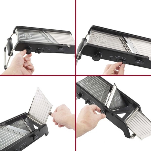 Овощерезка Professional Mandoline 2.0 ручная черная (101467)