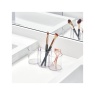 InterDesign / Органайзер-стаканчик Clarity для хранения 3 отсека прозрачный пластик (100807)
