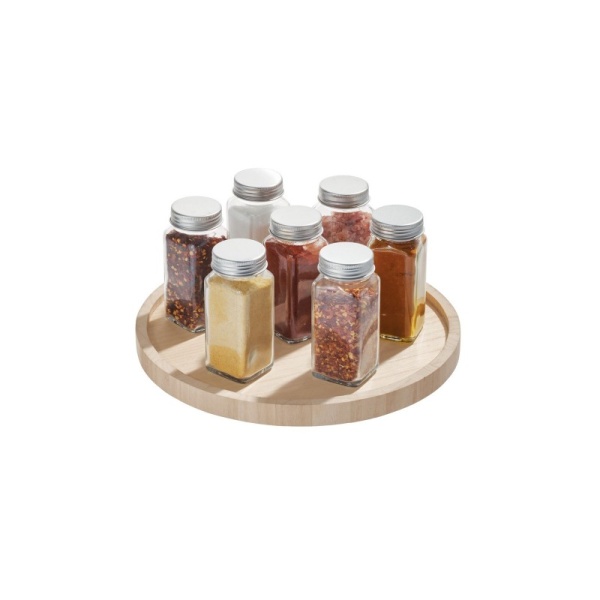 InterDesign / Органайзер вращающийся Natural 26.6х3 см дерево Павловния (101370)