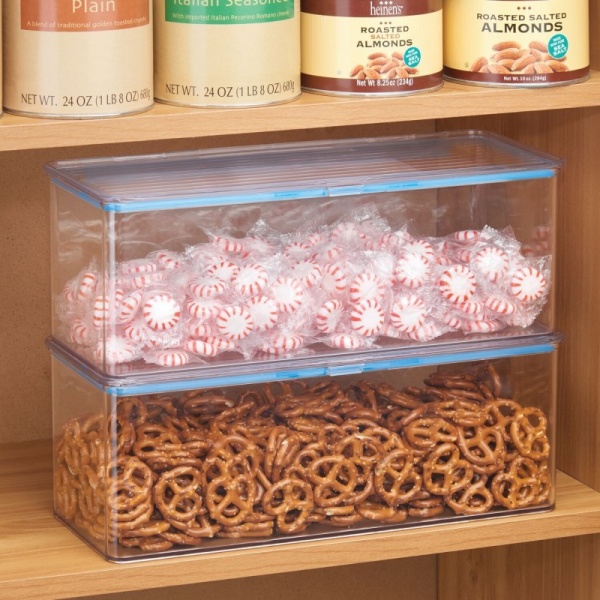 InterDesign / Контейнер кухонный BINZ с крышкой 34.3х14.6х13.3см (101283)