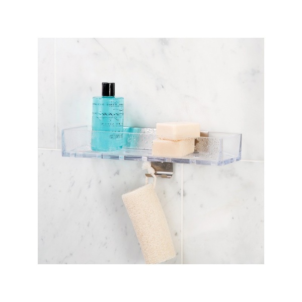 BETTER LIVING / Полка для душа LINEA 35,8см пластик/сталь (100988)