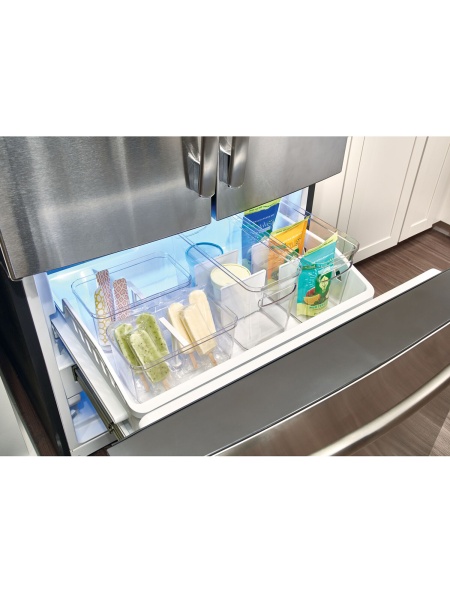 InterDesign / Контейнер CRISP универсальный с 2 разделителями и ручками 35,5х15х20см (101303)