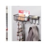 InterDesign / Настенный органайзер с корзиной и крючками York Lyra бронза (100872)