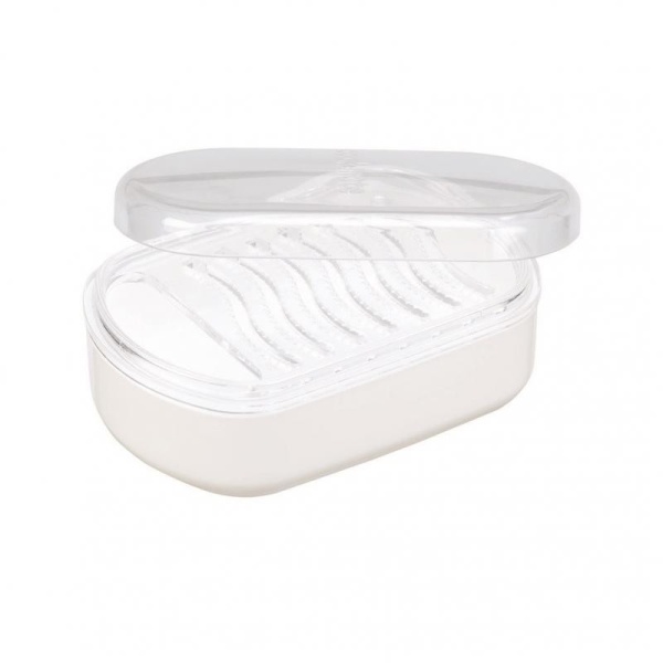 Inomata / Терка с бункером 150мл БЕЛЫЙ (100583)