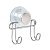InterDesign / Двойной крючок на присоске Turn-N-Lock (100651)