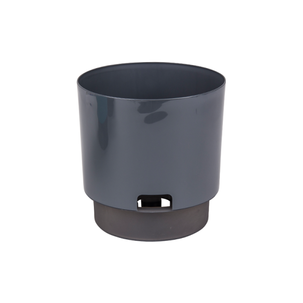 Горшок для растений WATERMATIC 2.5л 170мм темно-серый (101335)