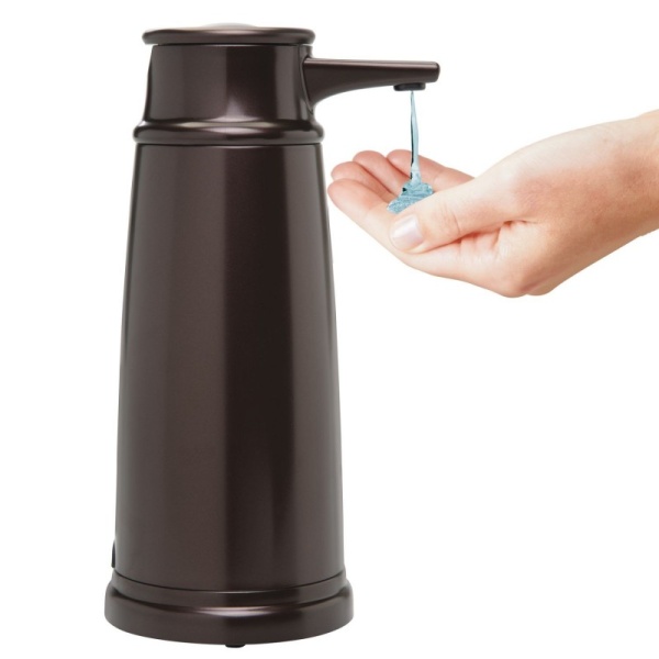 InterDesign / Сенсорный диспенсер для жидкого мыла Interdesign бронза (100731)