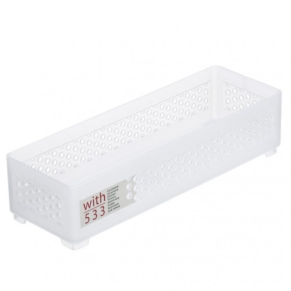 Inomata / Подставка для канцелярии 234*78*56мм ПРОЗРАЧНЫЙ (100538)