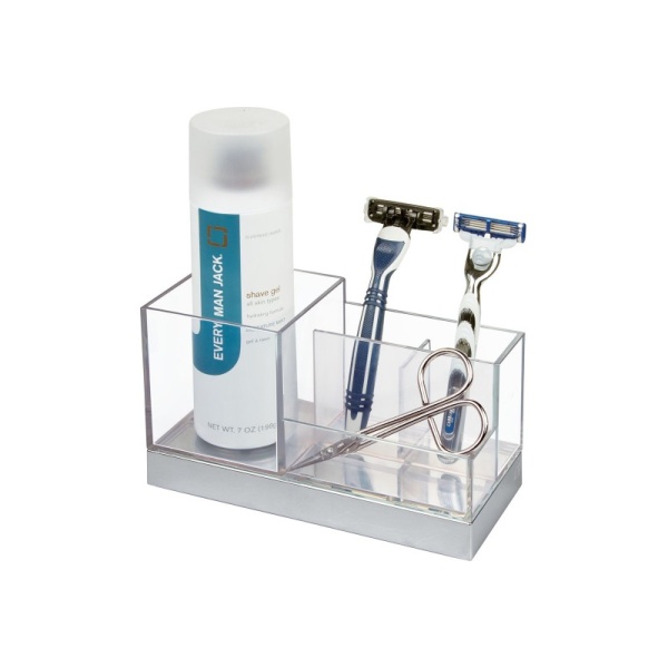 InterDesign / Стакан Clarity Square для ванных принадлежностей пластиковый (101227)