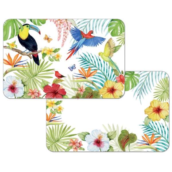 Conimar / Комплект сервировочных салфеток "Экзотические птицы" 4 шт (100945)