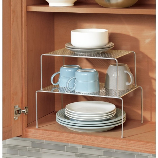 InterDesign / Раздвижная полка в кухонный шкаф Classico серебро (100675)
