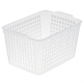 Inomata / Корзина   271*189*150мм  ПРОЗРАЧНЫЙ (100410)