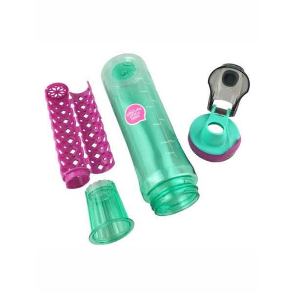 DECOR / Бутылка для воды INFUSE тритан 780мл, мята (101159)