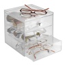 InterDesign / Органайзер с  ящиками и верхним местом для хранения Прозрачный (100744)