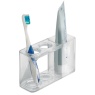 InterDesign / Держатель для зубной пасты и щеток Rain Med+ (100673)