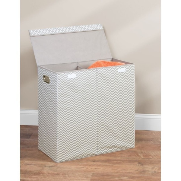 InterDesign / Двойная корзина для белья Axis (100012)