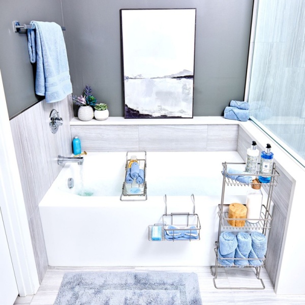 Полка для ванной комнаты EVERETT напольная (101517)