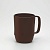 Inomata / Кружка для СВЧ 350мл КОРИЧНЕВЫЙ (100434)