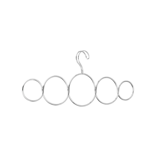 Вешалка для аксессуаров LOOP хромированная 5 отделений (101494)