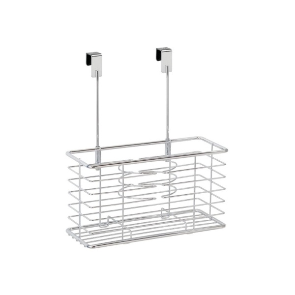 InterDesign / Корзина подвесная для фена Linea надверная хромированная (100839)