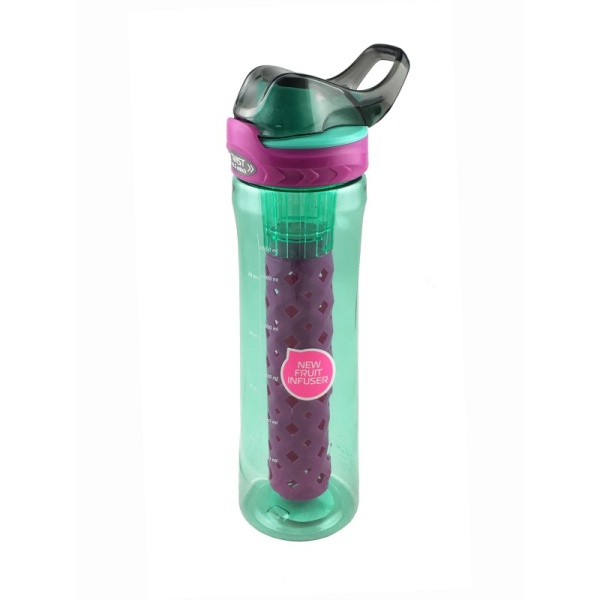 DECOR / Бутылка для воды INFUSE тритан 780мл, мята (101159)