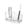 InterDesign / Стакан Clarity Square для ванных принадлежностей пластиковый (101227)