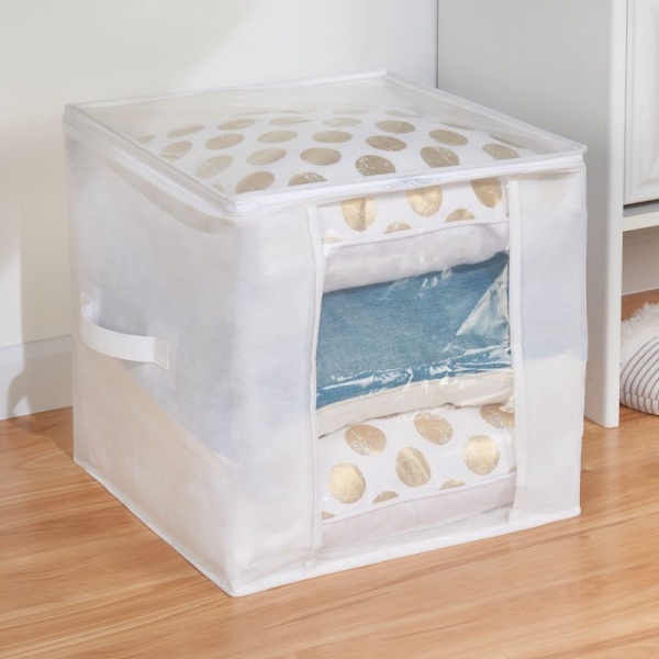 InterDesign / Кофр для хранения вещей Zipper набор 2 шт куб (100608)