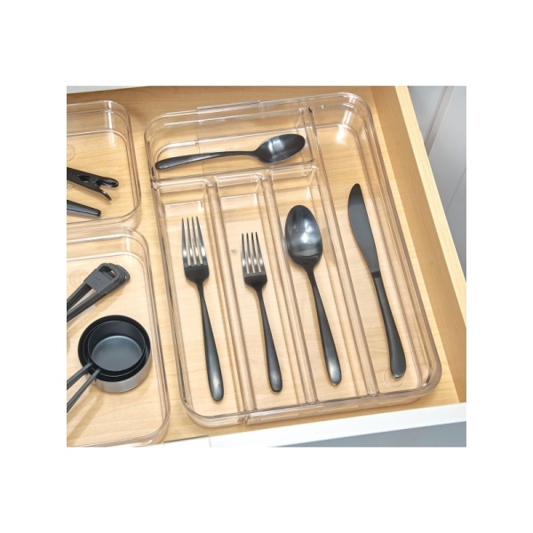 InterDesign / Лоток-органайзер CRISP с функцией расширения 36х25-33х5см (101307)