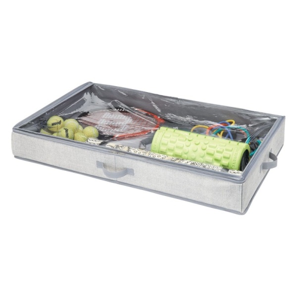 InterDesign / Кофр для хранения под кроватью Aldo без разделителя серый (100591)