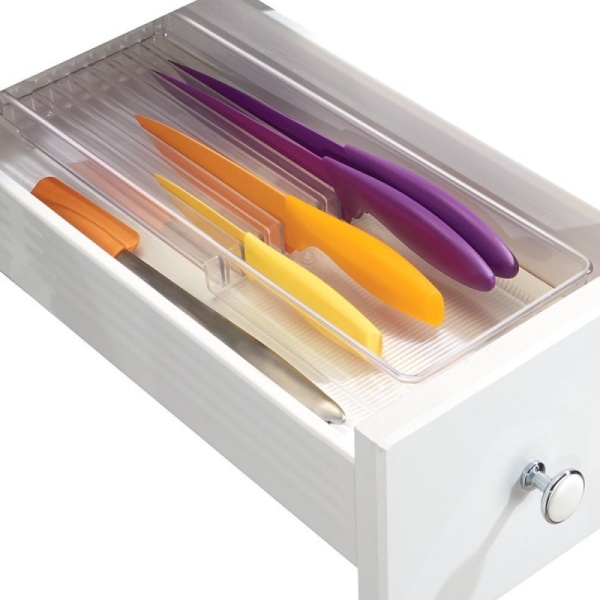 InterDesign / Держатель для ножей в выдвижной ящик Linus (100678)