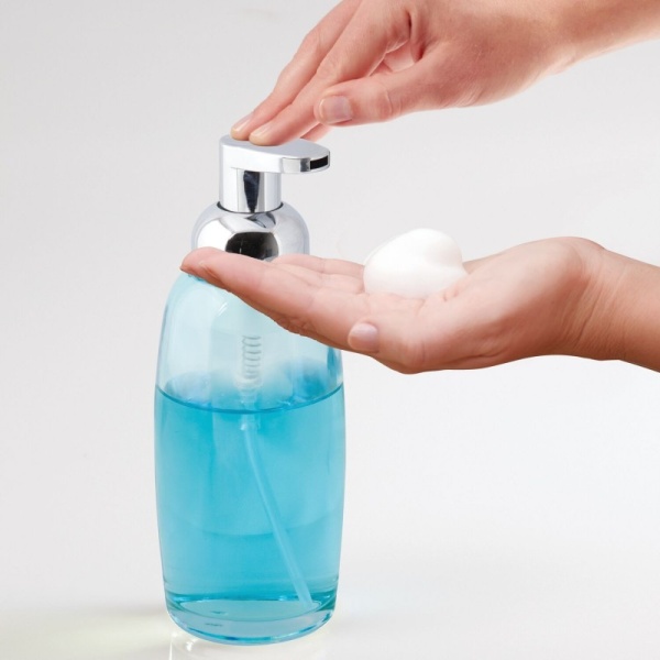 InterDesign / Дозатор  Ariana для жидкого мыла голубой 350мл (101250)