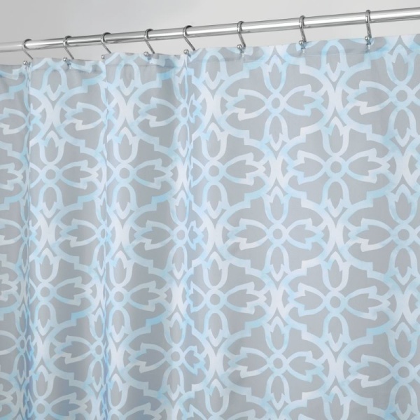 InterDesign / Штора для ванной адель полиэстр 180х180 см (100166)