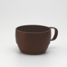 Inomata / Кружка для СВЧ 350мл КОРИЧНЕВЫЙ (100433)
