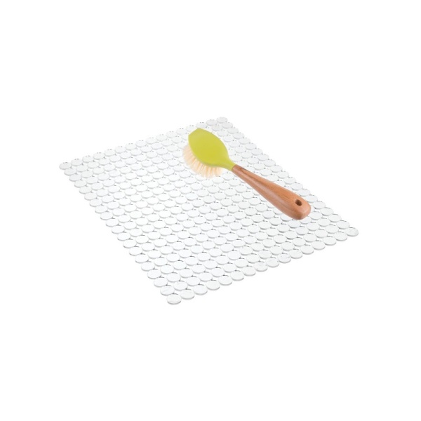 InterDesign / Коврик для раковины ORBZ 39х30,5см прозрачный (101291)