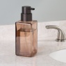 InterDesign / Диспенсер для жидкого мыла касилья стекло/бронза 7.75х7х19 см (100143)