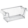 InterDesign / Корзина йорк хром сталь 16х31х14 см (100179)