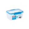 DECOR / Контейнер пищевой PREMIUM MATCH-UPS CLIPS прямоугольный синий 1л (101042)